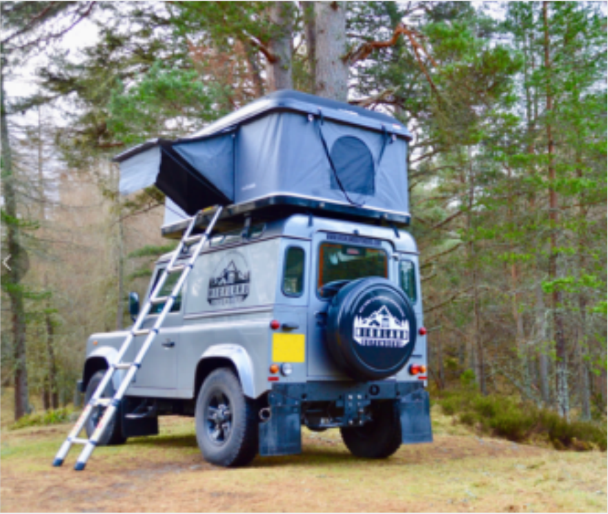 Car Accessories Outdoor Off-road Camping Canvas roof top tent 