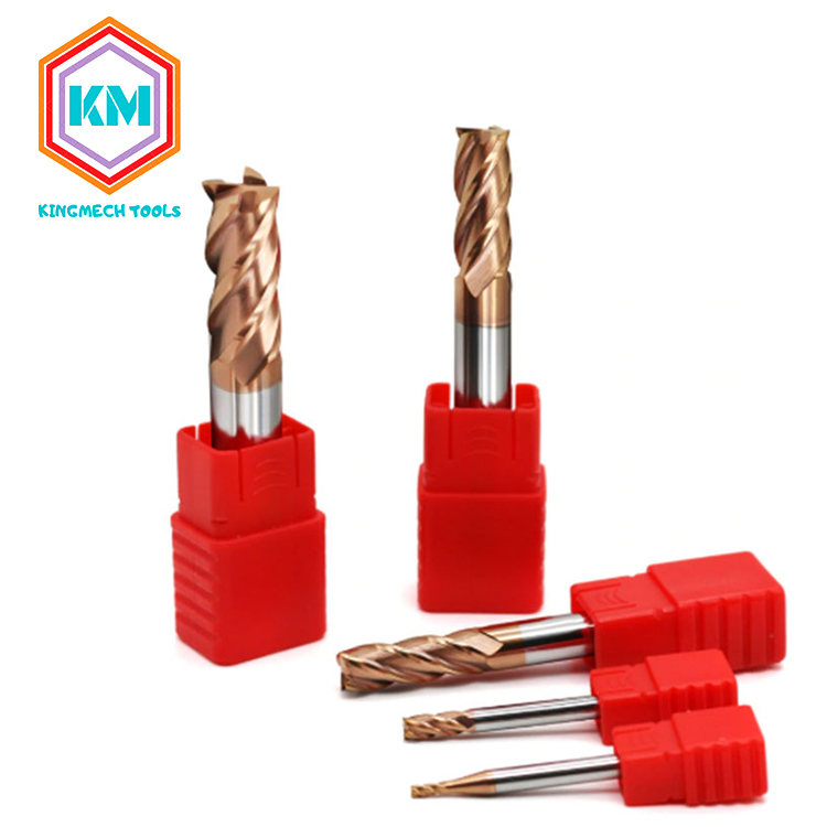 Parallel Shank Solid Tungsten Carbide End Mill CNC End Milling Cutter for Stainless Steel Metal