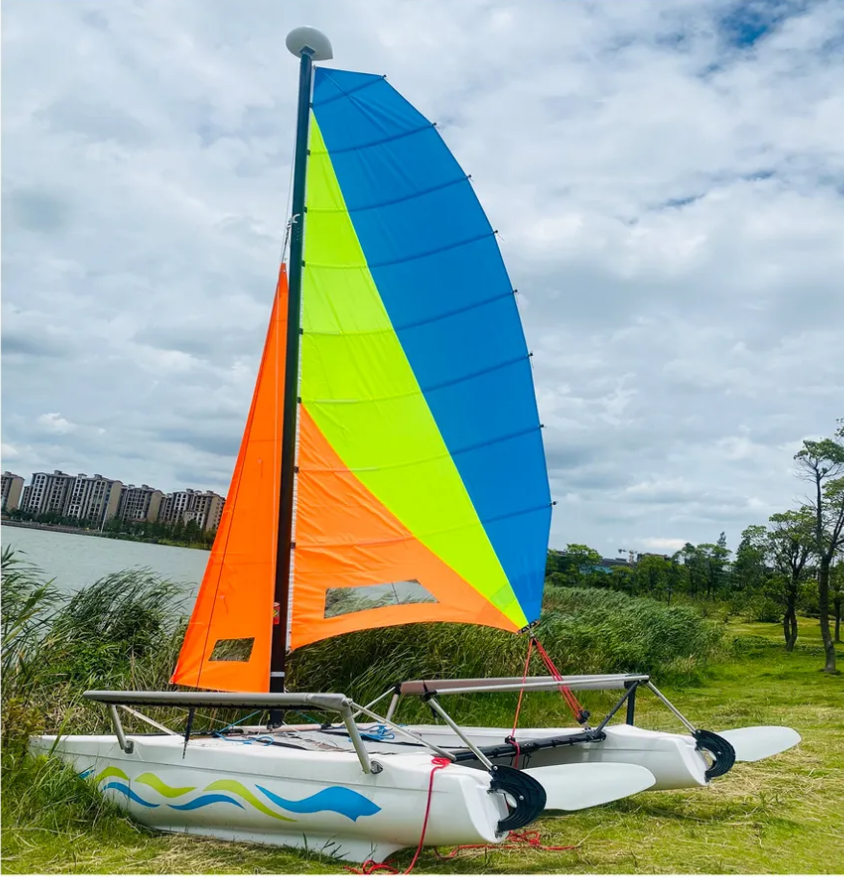 inflatable sailboat rib boat outdoor plastic hard boat Sailboat