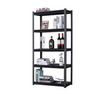 Foldable storage rack without installation