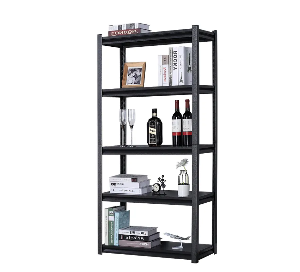 Foldable storage rack without installation