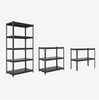 Foldable storage rack without installation