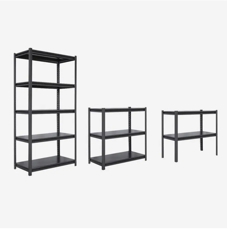 Foldable storage rack without installation