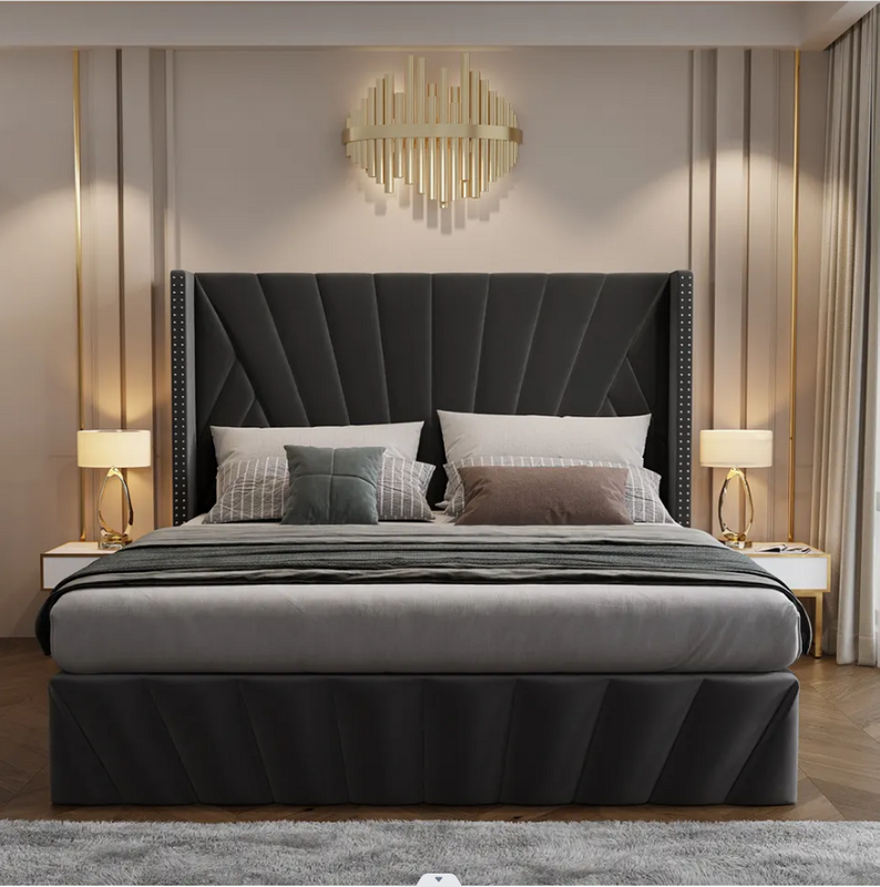 Bedroom Set Factory King Queen Size Bed Frame