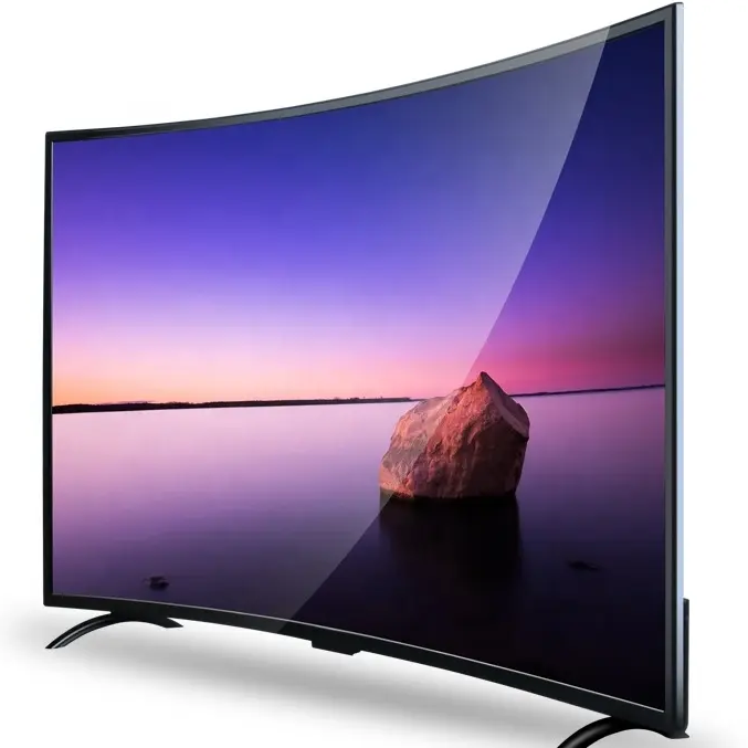 Manufacturer Smart Tv OEM UHD Screen Television Smart Curved TV